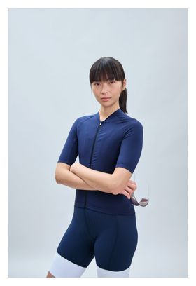 Poc Raceday Turmaline Women's Short Sleeve Jersey Navy Blue