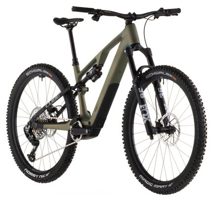 VTT Électrique Tout-Suspendu Cube AMS Hybrid One44 C:68X TM 400X Sram 12V 400 Wh Bosch 60 Nm 29'' Vert Reed Matrix 2026
