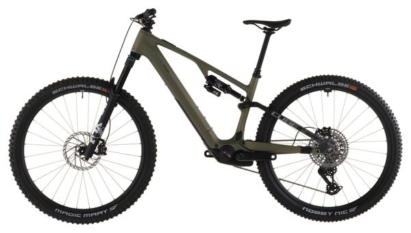 VTT Électrique Tout-Suspendu Cube AMS Hybrid One44 C:68X TM 400X Sram 12V 400 Wh Bosch 60 Nm 29'' Vert Reed Matrix 2026