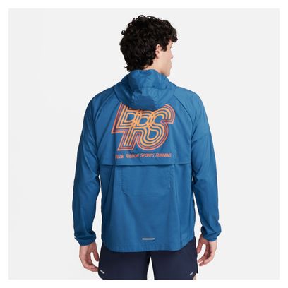 Nike Windrunner BRS Windbreaker Jacket Blue Orange