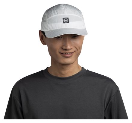 Buff Speed Solid Unisex Cap White