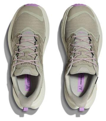 Chaussures Outdoor Hoka One One Anacapa 2 Low GTX Gris Violet Femme