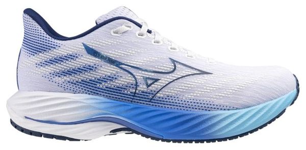 Mizuno Wave Rider 28 Hardloopschoenen Wit/Blauw Heren