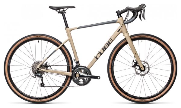 Cube Nuroad Pro Gravel Bike Shimano Tiagra 10S 700 mm Desert Beige 2021