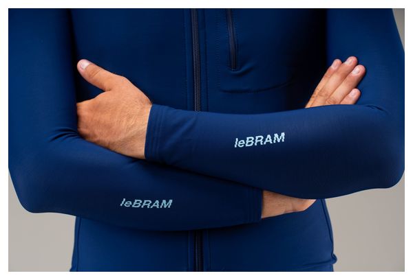 LeBram Training Navy Blue Long-Sleeve Thermal Shirt