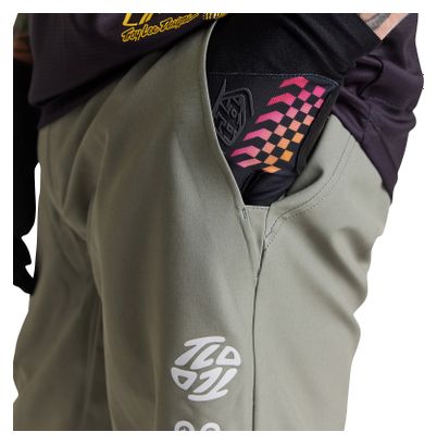 Pantalón Corto MTB Troy Lee Designs Flowline Superlyte Verde