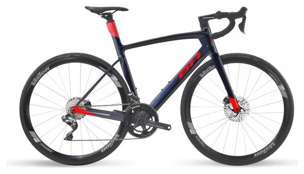 Bicicleta de carretera BH G8 Disc 6.0 Shimano Ultegra Di2 11S Azul / Rojo 2021