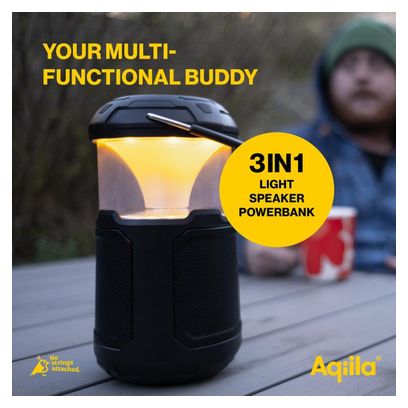 Powertec Aqiila B10 – Powerbank 10.000 mAh avec enceinte bluetooth et lampe Led intégrés