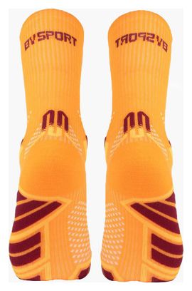 Chaussettes BV Sport Trail Ultra High Orange/Bordeaux 