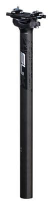 Tija de sillín FSA SL-K Carbon Gray | 31,6 x 400mm | Negra