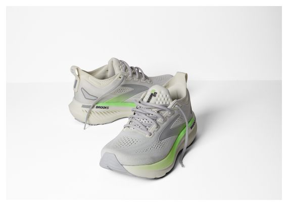 Scarpe da corsa Brooks Glycerin GTS 23 Grigio/Verde Uomo