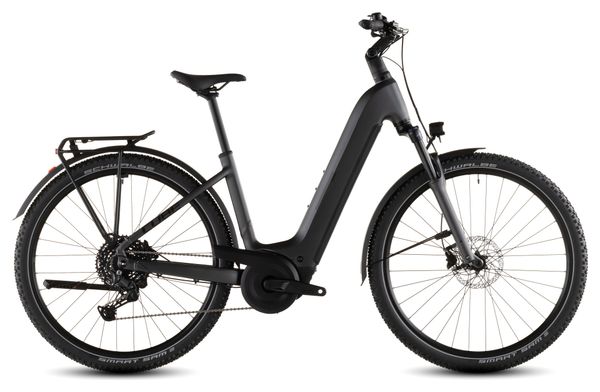VTC Électrique Cube Nuride Hybrid Performance 600 Easy Entry Shimano Cues 10V 600 Wh 29'' Gris Slab 2026