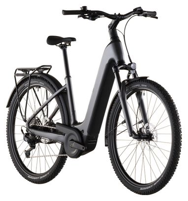 VTC Électrique Cube Nuride Hybrid Performance 600 Easy Entry Shimano Cues 10V 600 Wh 29'' Gris Slab 2026
