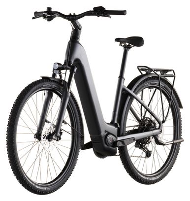 VTC Électrique Cube Nuride Hybrid Performance 600 Easy Entry Shimano Cues 10V 600 Wh 29'' Gris Slab 2026