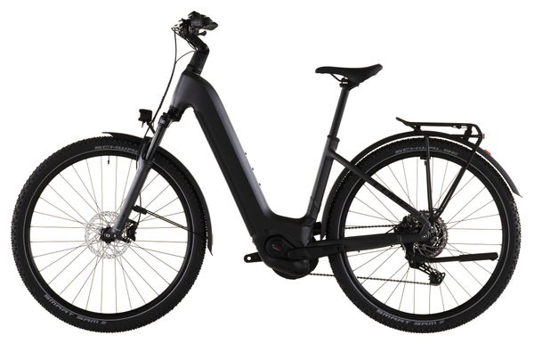 VTC Électrique Cube Nuride Hybrid Performance 600 Easy Entry Shimano Cues 10V 600 Wh 29'' Gris Slab 2026