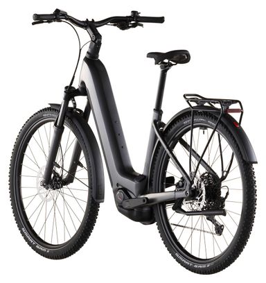 VTC Électrique Cube Nuride Hybrid Performance 600 Easy Entry Shimano Cues 10V 600 Wh 29'' Gris Slab 2026