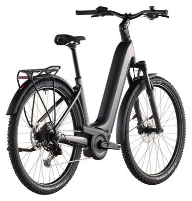 VTC Électrique Cube Nuride Hybrid Performance 600 Easy Entry Shimano Cues 10V 600 Wh 29'' Gris Slab 2026