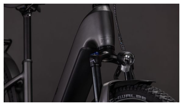 VTC Électrique Cube Nuride Hybrid Performance 600 Easy Entry Shimano Cues 10V 600 Wh 29'' Gris Slab 2026