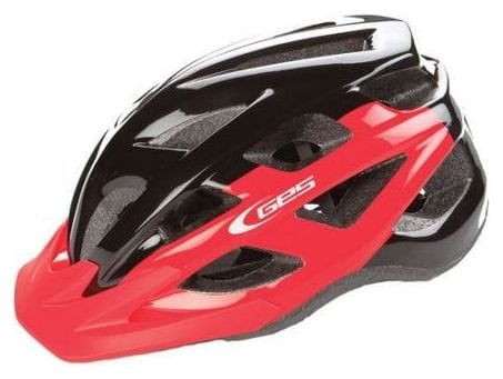 Casque vélo Ges® City Varik - Rouge/Noir  L/XL (58-62cm) Noir/Rouge