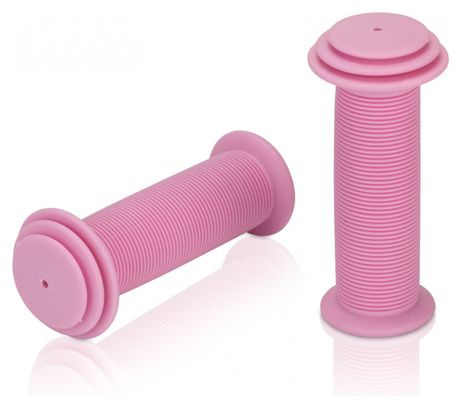 Coppia di manopole XLC GR-G18 per bambini 100 mm rosa