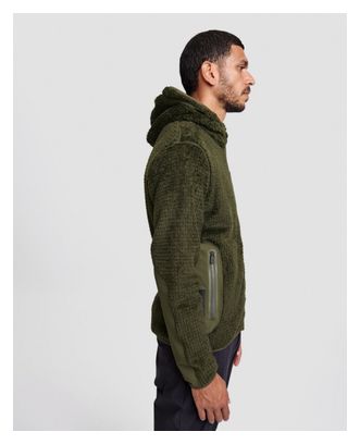 Sweat à Capuche Team Hi-Loft Hoodie Olive Vert