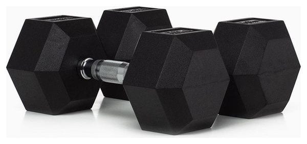 Haltères Hexagonaux 15Kg (Paire) - BOOMFIT