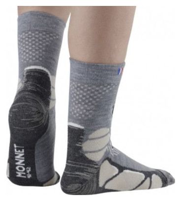 CHAUSETTES RANDO MID X-LIGHT GRIS/BEIGE