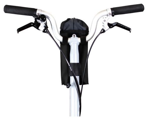 Borsa per stelo Restrap City per bici pieghevole nera