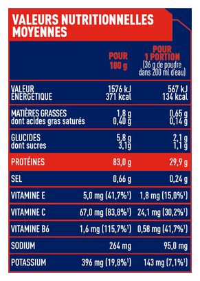 Suero de leche IsolatApurna Cookie &amp; Cream Bebida proteica 720g