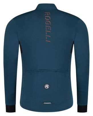 Maillot Manches Longues Velo Rogelli Distance Homme Bleu