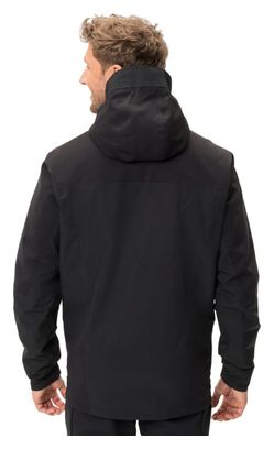 Veste Imperméable 3-en-1 Vaude Miskanti 3-In-1 II Homme Noir