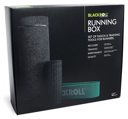 Kit de Massage Blackroll Running Noir