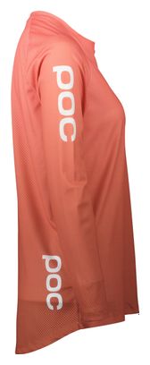 Women's Poc Essential MTB Lite Long Sleeve Jersey Coral