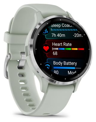 Montre de Sport Garmin Venu 3S Vert Argent