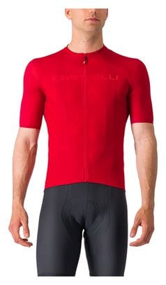 Castelli Elements Short Sleeve Jersey Red