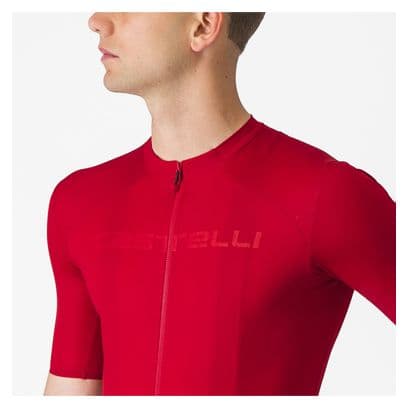 Castelli Elements Short Sleeve Jersey Red