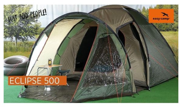 Tente pour 5 personnes - Easy Camp Eclipse 500 - 100% polyester respirant