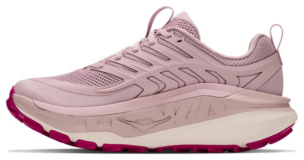 Chaussures Trail Hoka Stinson 8 Rose Femme