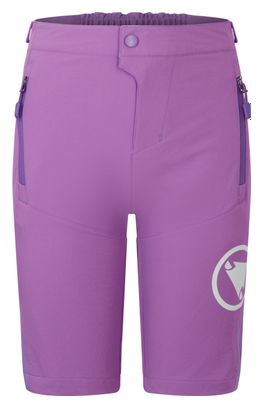 Pantalón Corto Endura MT500JR Burner Morado Niños