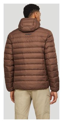 Chaqueta acolchada Mammut Waymarker IN con capucha, marrón, para hombre