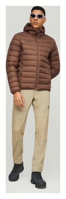 Chaqueta acolchada Mammut Waymarker IN con capucha, marrón, para hombre