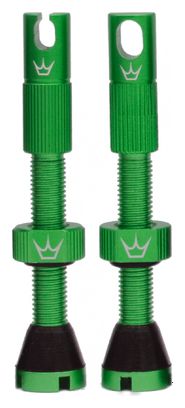 Valvole tubeless Emerald 60mm x Chris King MK2 di Peaty