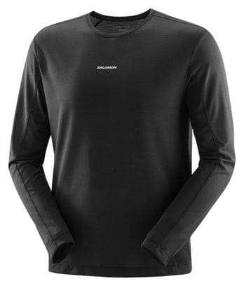 Maglia a maniche lunghe Salomon SHKout Core Nero Uomo