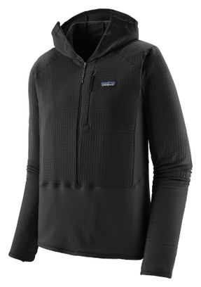 Polaire Patagonia R1 Pullover Hoody Noir Homme