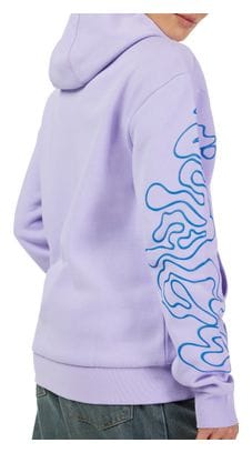 Fox Hello Future Damen Kapuzenpullover Violett