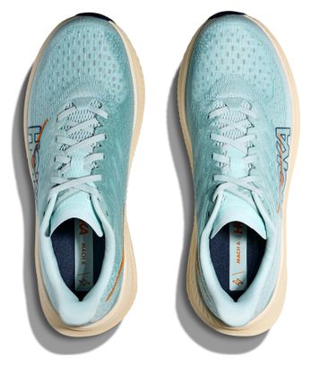 Hoka Mach 6 hardloopschoenen blauw/beige heren