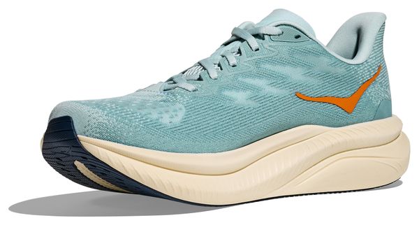 Hoka Mach 6 hardloopschoenen blauw/beige heren