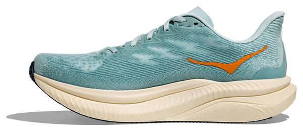 Hoka Mach 6 hardloopschoenen blauw/beige heren