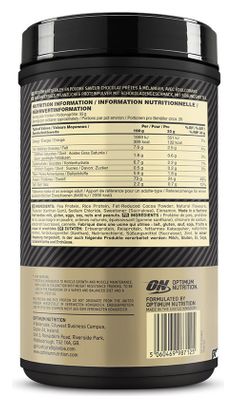 Gold Standard 100% Plant (684 G) - Optimum Nutrition - Chocolat - Protéines Végétales