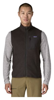 Patagonia R1 Air Vellón sin mangas negro para hombre